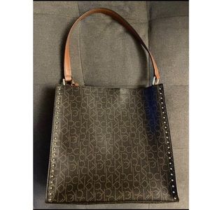 Calvin Klein Monogram Tote